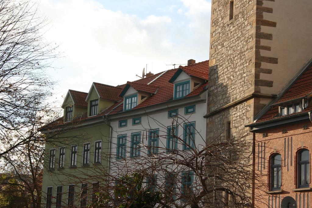 Herberge am Georgskirchturm Erfurt Exterior foto